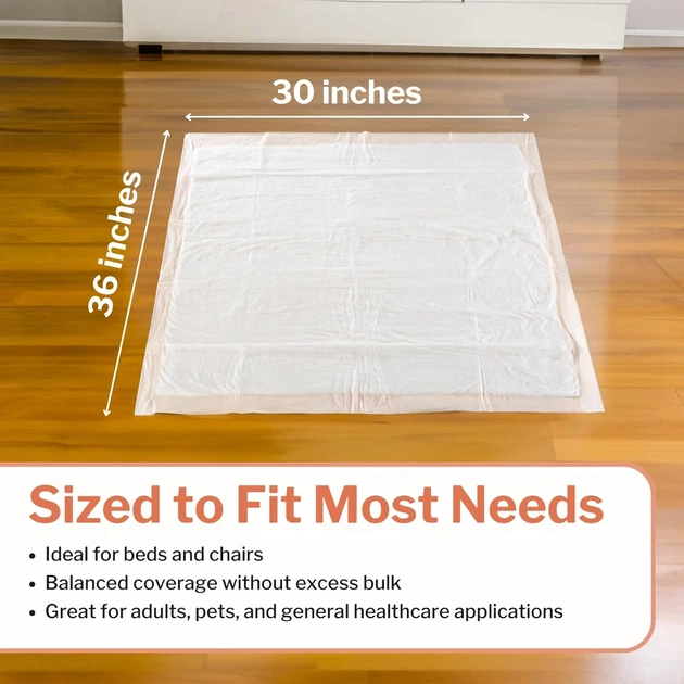 Пеленки одноразовые при недержании у взрослых McKesson Ultra Underpads 100 шт - Фото 4 Пеленки одноразовые при недержании у взрослых McKesson Ultra Underpads 100 шт - изображение 4