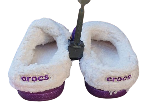 Дитячі крокси для дівчинки Crocs Mammoth Lined Clog Purple (24/25, фіолетовий) - Фото 2 Дитячі крокси для дівчинки Crocs Mammoth Lined Clog Purple (24/25, фіолетовий) - изображение 2