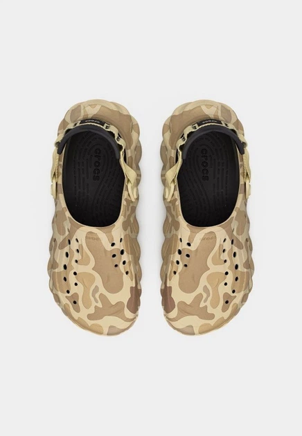 Чоловічі крокси Єхо Камуфляж Crocs Echo Camo Duck Clog Bone (46-47, бежевий) - зображення 5
