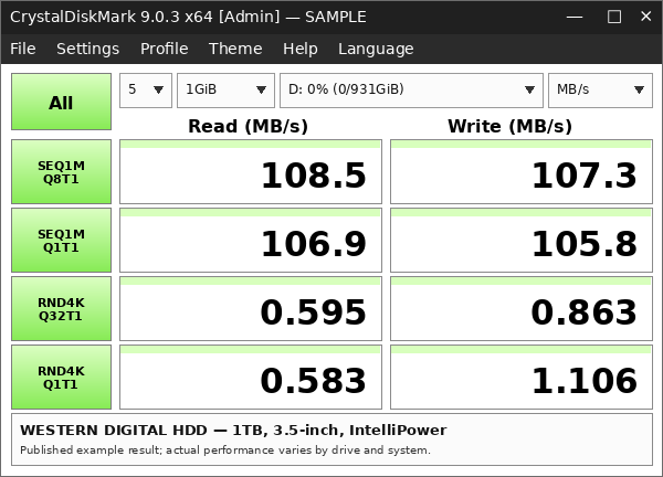 Жорсткий диск HDD Western Digital 1TB 3.5″ SATA III 5400 об/хв 64MB б/в для комп’ютера - зображення 4