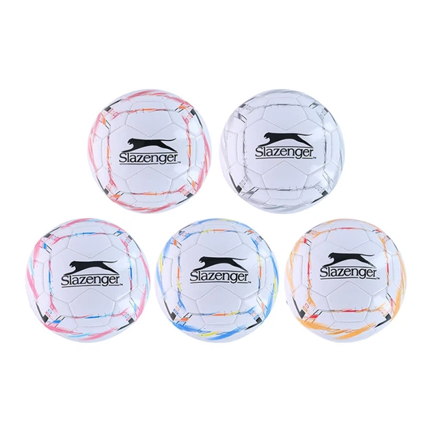 Мяч футбольный Slazenger размер 5 White Pink (871125201844_03) - изображение 2