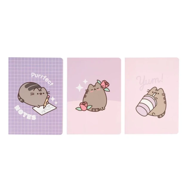 Набор тетрадей Pusheen Moments A5 3 шт. (PCA5009) - Фото 2 Набор тетрадей Pusheen Moments A5 3 шт. (PCA5009) - изображение 2