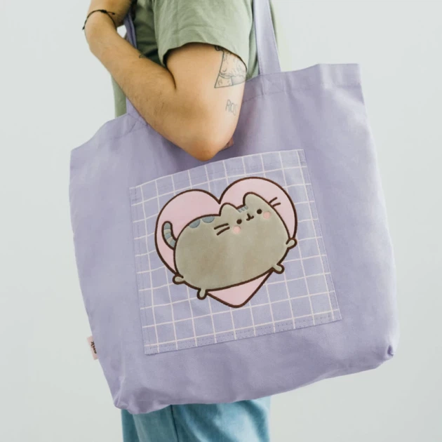 Сумка Pusheen Moments бавовняна на ramię 37x41 см (MARE0296) - зображення 3