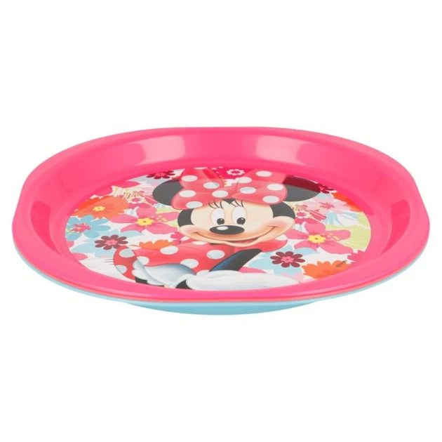 Набор детских тарелок Minnie Mouse 3 шт (14579) - Фото 2 Набор детских тарелок Minnie Mouse 3 шт (14579) - изображение 2
