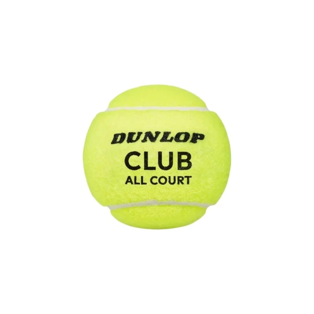 Мячи теннисные Dunlop Club All Court, 3 шт., Yellow (4556618199) - изображение 2