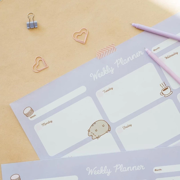 Планер недельный Pusheen Moments 54 страницы A3 (BPSA30037) - Фото 7 Планер недельный Pusheen Moments 54 страницы A3 (BPSA30037) - изображение 7