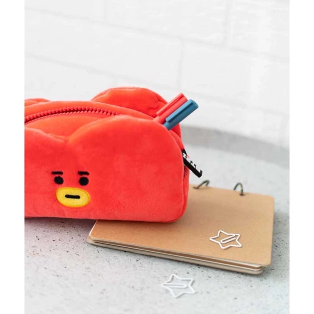 Пенал плюшевый BT21 TATA для принадлежностей (MARE0131) - Фото 5 Пенал плюшевый BT21 TATA для принадлежностей (MARE0131) - изображение 5