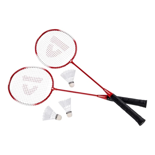 Набір для бадмінтону Donnay в чохлі 6 елементів Red (8711252413921_RED) - Фото 1 Набір для бадмінтону Donnay в чохлі 6 елементів Red (8711252413921_RED) - зображення 1