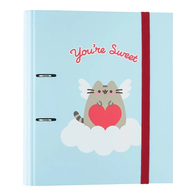 Скоросшиватель Pusheen Purrfect Love A4 2 кольца (C2AT0069) - Фото 1 Скоросшиватель Pusheen Purrfect Love A4 2 кольца (C2AT0069) - изображение 1