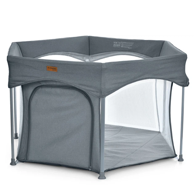 Детский манеж El Camino SWIFT 6 (ME 1195 Dark Gray) - Фото 1 Детский манеж El Camino SWIFT 6 (ME 1195 Dark Gray) - изображение 1