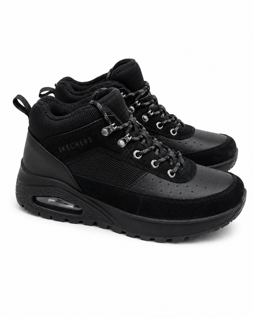 Кроссовки женские Skechers UNO RUGGED черные комбинированные 41 (26 см) (4069562928289) - изображение 3