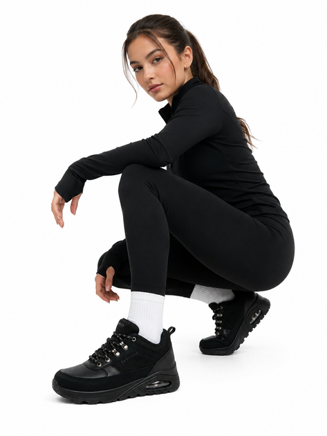 Кроссовки женские Skechers UNO RUGGED черные комбинированные 41 (26 см) (4069562928289) - изображение 6