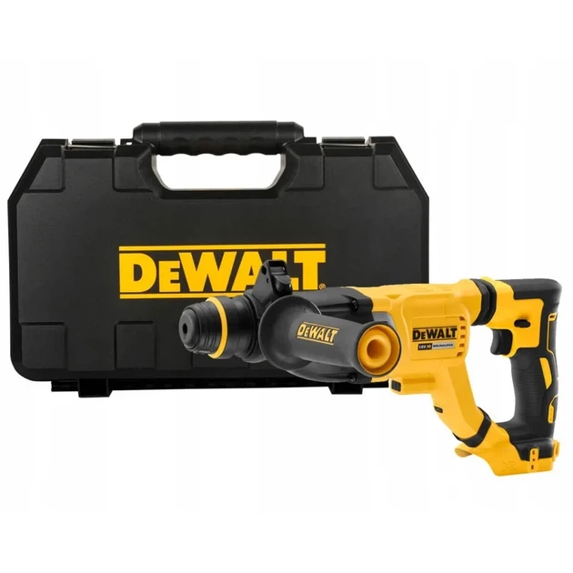 Перфоратор аккумуляторный бесщеточный DeWALT SDS+ 18 В XR Li-Ion 3 Дж 4300 уд/мин кейс без АКБ и ЗУ DCH263NK-XJ - изображение 2