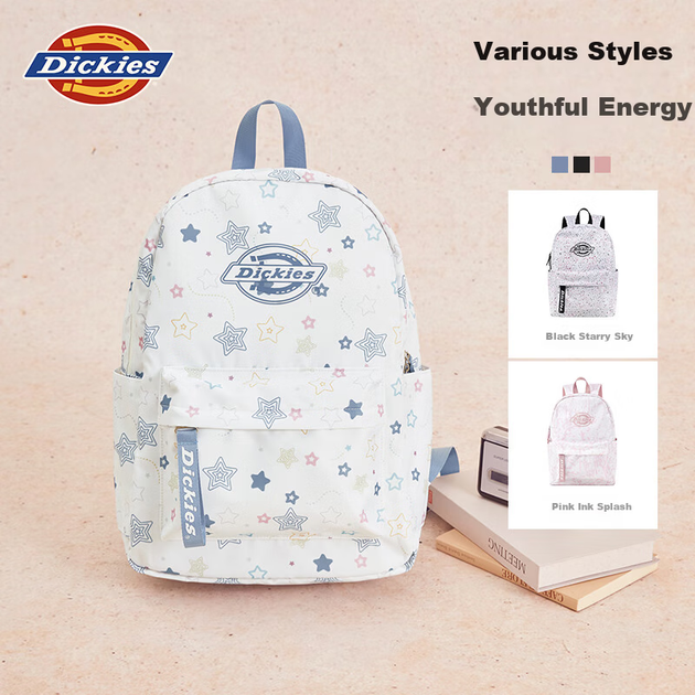 Рюкзак Dickies школьный вместительный, синий со звездами - изображение 5