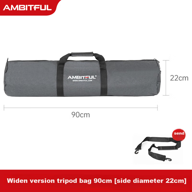 AMBITFUL Zhijie 90 см сумка для фотографії, сумка для штатива, фотоспалаху, бокс-сумка для студії, велика, середня, мала, портативна сумка для зберігання, потовщена сумка, підставка для світла, портативний футляр для зовнішнього використання - изображение 4