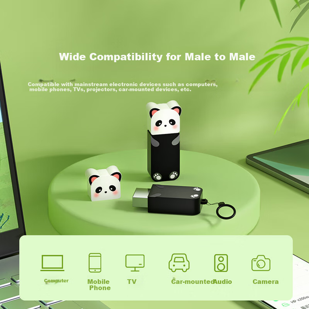 Флеш память USB HP 32GB USB 2.0 панда - Фото 3 Флеш память USB HP 32GB USB 2.0 панда - изображение 3