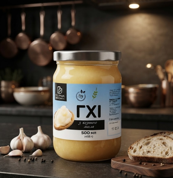 Топленое масло ГХИ Продукция как она из козьего молока 500 мл натуральное для жарки запекания тушения выпечки - изображение 7