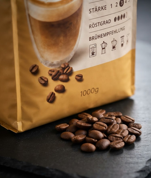Кава в зернах Melitta BellaCrema Speciale 1 кг 100 відсотків арабіка середнє обсмаження для кавомашини з вершковими та горіховими нотками - зображення 10
