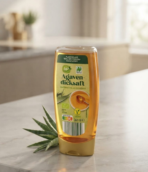 Сироп агавы S&L Bio Agavendicksaft органический 360 мл натуральный подсластитель заменитель сахара для напитков выпечки и десертов Vegan - Фото 6 Сироп агавы S&L Bio Agavendicksaft органический 360 мл натуральный подсластитель заменитель сахара для напитков выпечки и десертов Vegan - изображение 6