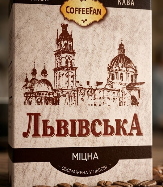 Кава мелена Львівська Міцна 250 г натуральна обсмажена високий кофеїн без ароматизаторів - Фото 10 Кава мелена Львівська Міцна 250 г натуральна обсмажена високий кофеїн без ароматизаторів - зображення 10