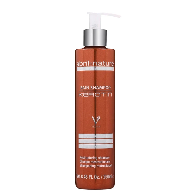 Шампунь Abril et Nature KERATIN Bain Shampoo 250 мл відновлювальний з кератином для пошкодженого волосся - Фото 1 Шампунь Abril et Nature KERATIN Bain Shampoo 250 мл відновлювальний з кератином для пошкодженого волосся - изображение 1