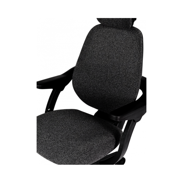 Офисное эргономичное кресло GT Racer B-6333 Fabric Dark Gray/Black - изображение 9