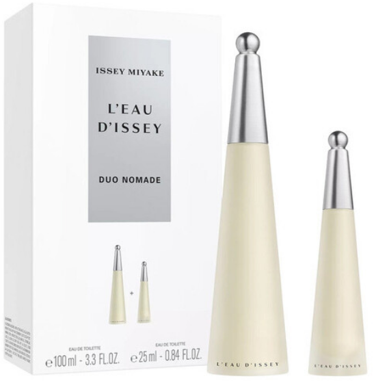 Набір для жінок Issey Miyake L'eau D'issey Туалетна вода 100 мл + Мініатюра Туалетна вода 25 мл (3423222134471) - Фото 1 Набір для жінок Issey Miyake L'eau D'issey Туалетна вода 100 мл + Мініатюра Туалетна вода 25 мл (3423222134471) - зображення 1