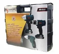 Набор аккумуляторных инструментов BOXER SR033 3в1 с двумя аккумуляторами 24 В дрель шуруповерты ударный гайковерт аккумуляторная отвертка в кейсе - изображение 7