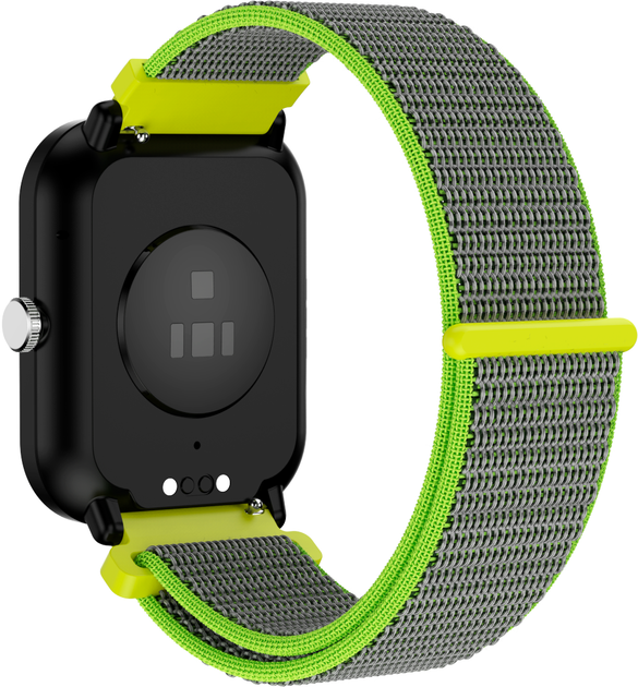 Smartwatch Forever SW-116 Black-Yellow (5907457763920) - obraz 2