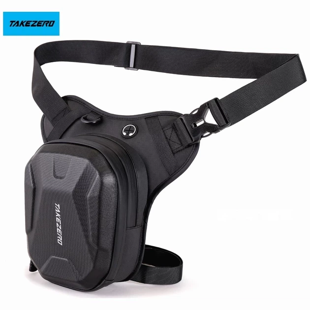 Сумка на ногу мотоциклу WILDMAN TAKEZERO MTX2 2.5L Black - зображення 2