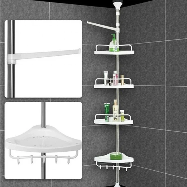 Угловая полка для ванной комнаты Multi Corner Shelf - изображение 2