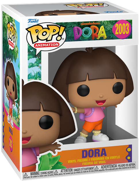 Фігурка Funko Pop! Television: Nickelodeon — #2003 Даша-мандрівниця (Dora the Explorer) - Фото 1 Фігурка Funko Pop! Television: Nickelodeon — #2003 Даша-мандрівниця (Dora the Explorer) - зображення 1