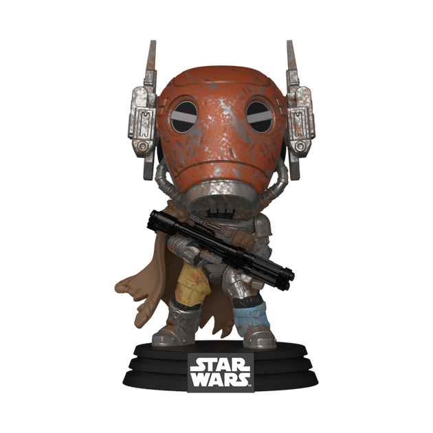 Фигурка Funko Pop! Star Wars — #821 Дроид-охранник наемников (Mercenary Guard Droid) - изображение 2