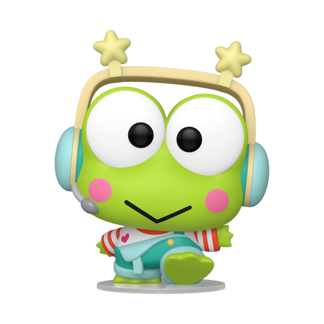 Фигурка Funko Pop SANRIO — #140 Keroppi (K-Pop Outfit), Кероппи в К-Рор аутфите - Фото 2 Фигурка Funko Pop SANRIO — #140 Keroppi (K-Pop Outfit), Кероппи в К-Рор аутфите - изображение 2