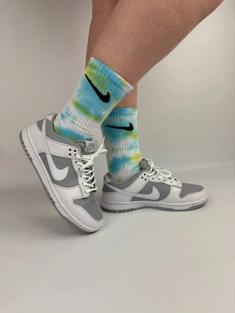 Женские Цветные высокие Носки – Tie-Dye Подарочный набор в коробке 5 пар Розмір(40-45) – Білий з різнобарвним B45W3nedi-1337 - Фото 5 Женские Цветные высокие Носки – Tie-Dye Подарочный набор в коробке 5 пар Розмір(40-45) – Білий з різнобарвним B45W3nedi-1337 - изображение 5