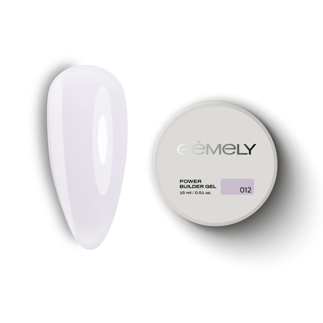 Гель моделирующий Gémely Power Builder Gel №012 15 мл - Фото 1 Гель моделирующий Gémely Power Builder Gel №012 15 мл - изображение 1