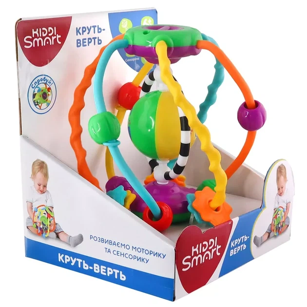 Развивающая игрушка Kiddi Smart Круть-Верть (4282-KS) - Фото 7 Развивающая игрушка Kiddi Smart Круть-Верть (4282-KS) - изображение 7