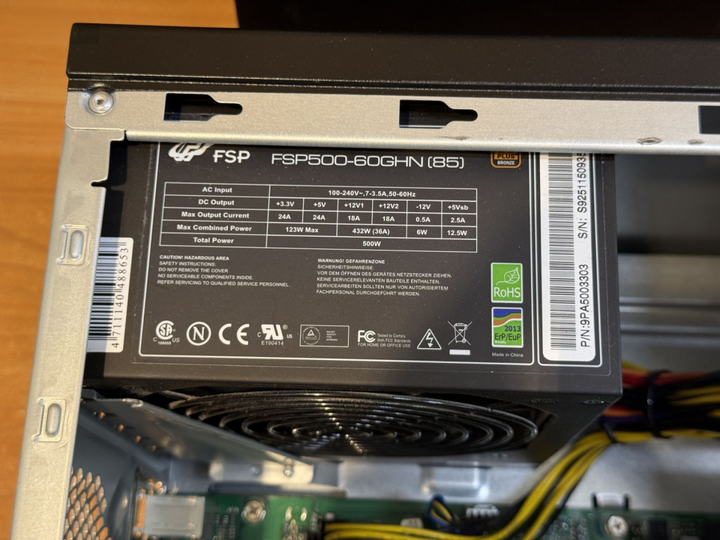 Комп'ютер Bluechip Tower / Intel Core i7-9700 (8 ядер по 3.0 - 4.7 GHz) / 16 GB DDR4 / 500 GB SSD / Intel UHD Graphics 630 б/в + Подарунок Кабель живлення + дротова миша - зображення 6