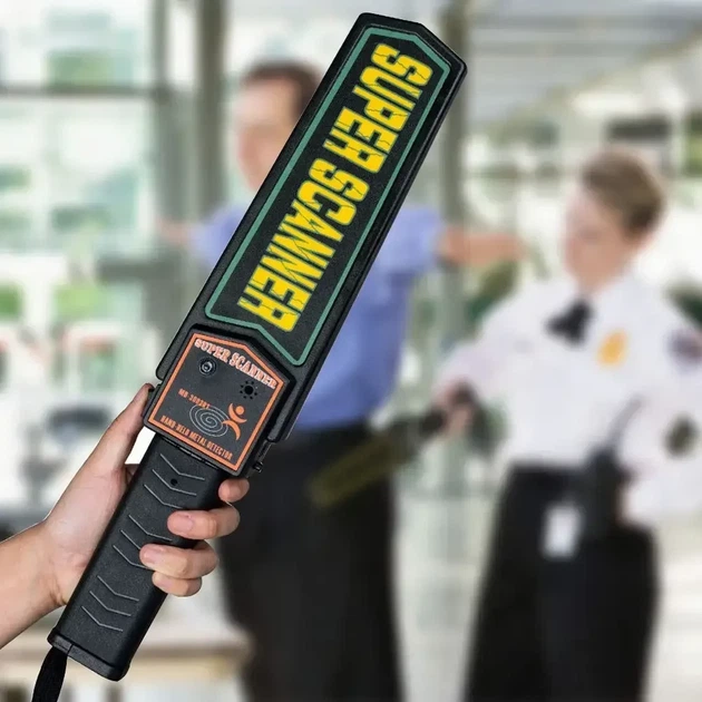 Металошукач Super Scanner MD3003B1 Ручний металодетектор Доглядовий металошукач - Фото 1 Металошукач Super Scanner MD3003B1 Ручний металодетектор Доглядовий металошукач - зображення 1