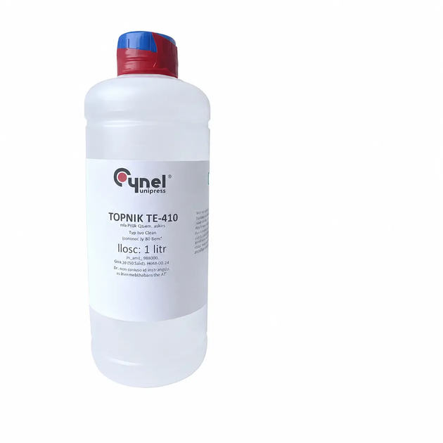 Флюс Cynel TOPNIK TE-410 1л (без галогеновый, без канифоли) - Фото 1 Флюс Cynel TOPNIK TE-410 1л (без галогеновый, без канифоли) - изображение 1