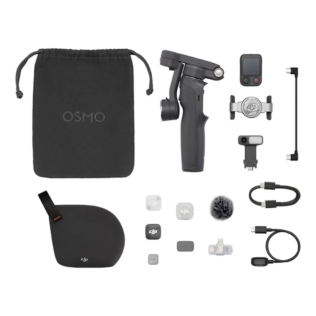 Стабілізатор DJI Osmo Mobile 8P Creator Combo (CP.OS.00000575.01) - Фото 2 Стабілізатор DJI Osmo Mobile 8P Creator Combo (CP.OS.00000575.01) - зображення 2