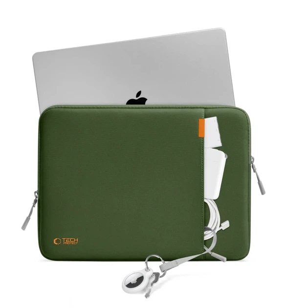 Чехол для ноутбука Tech-Protect Defender 13-14" Army Green (5906302330706) - изображение 3