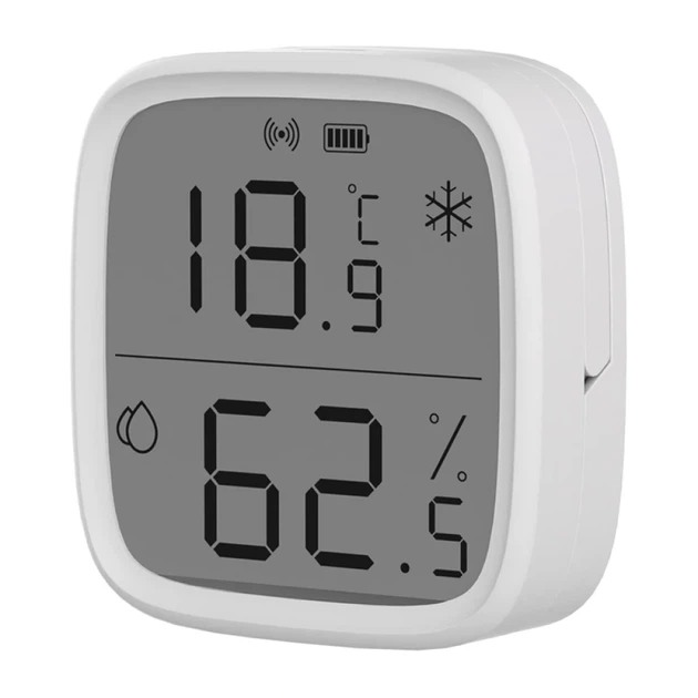 Датчик температуры и влажности Sonoff ZigBee SNZB-02D 2Pack (SNZB-02D) - Фото 3 Датчик температуры и влажности Sonoff ZigBee SNZB-02D 2Pack (SNZB-02D) - изображение 3