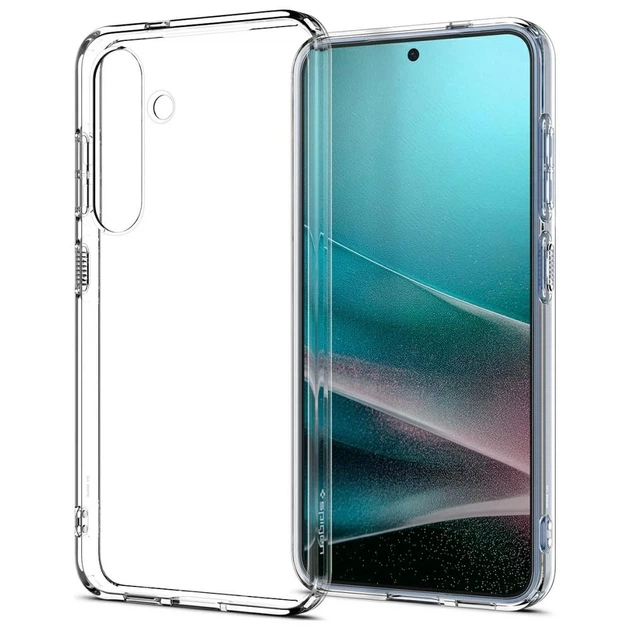 Чехол Spigen Liquid Crystal для Samsung Galaxy S25 Plus (S936) Crystal Clear (ACS08974) - Фото 1 Чехол Spigen Liquid Crystal для Samsung Galaxy S25 Plus (S936) Crystal Clear (ACS08974) - изображение 1