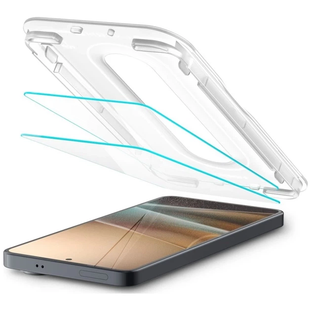 Szkło hartowane Spigen Glas.TR EZ FIT PRO HD do Samsung Galaxy S26 Plus 2-pack (8800337242010) - obraz 6