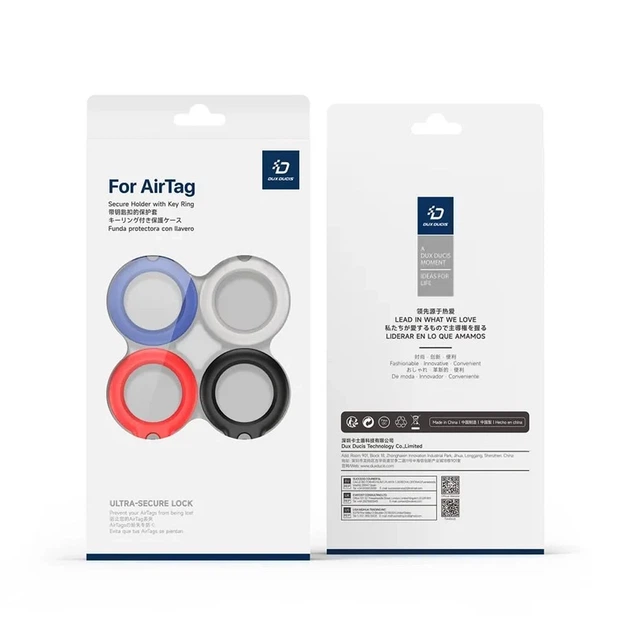 Чехол DUX DUCIS для Apple AirTag (4 pack) (6971824158977) - изображение 2