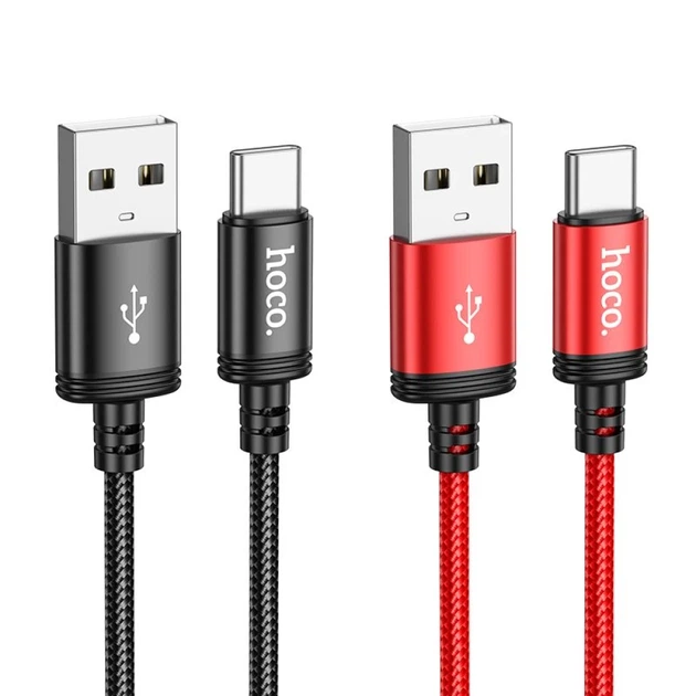 Кабель Hoco X89 USB A to USB C 3A 1m Black (6931474784360) - Фото 5 Кабель Hoco X89 USB A to USB C 3A 1m Black (6931474784360) - изображение 5