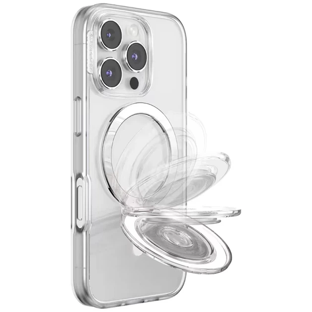Держатель PopSockets Kick-Out Grip Clear (809278) - изображение 9