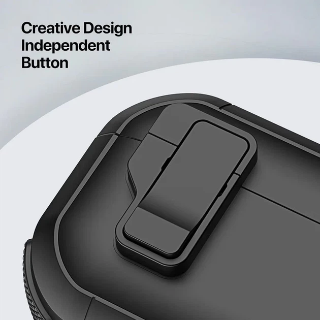 Чехол DUX DUCIS PECP для AirPods 4 Black (6971824160543) - изображение 9
