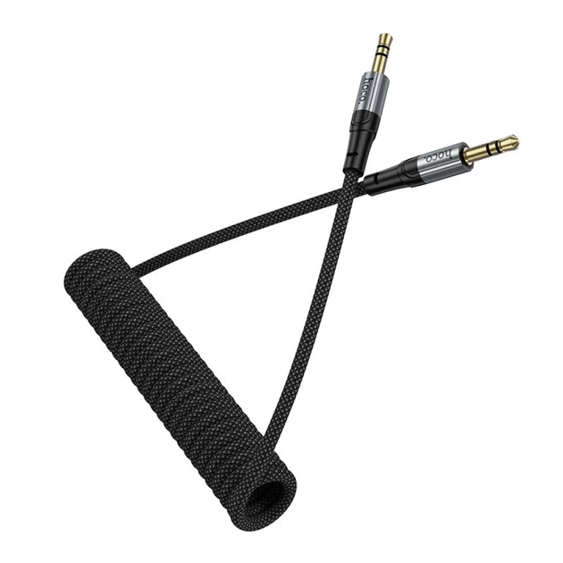 Кабель AUX Hoco UPA33 Jack 3.5 mm 1.5 м Black (6942007663793) - Фото 2 Кабель AUX Hoco UPA33 Jack 3.5 mm 1.5 м Black (6942007663793) - изображение 2